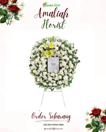 Krans Bunga Duka Suka Jadi